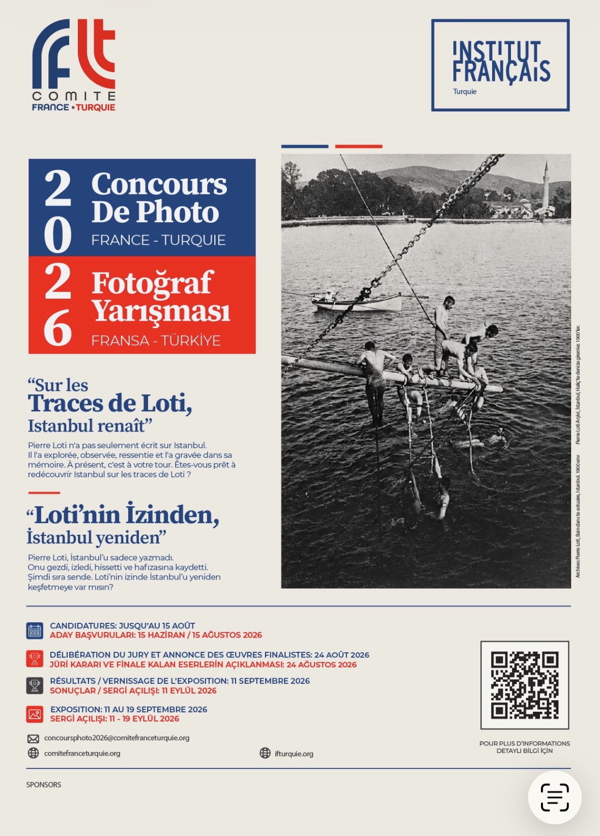 Concours de Photo France Turquie 2026 – CFT & Institut Français Turquie